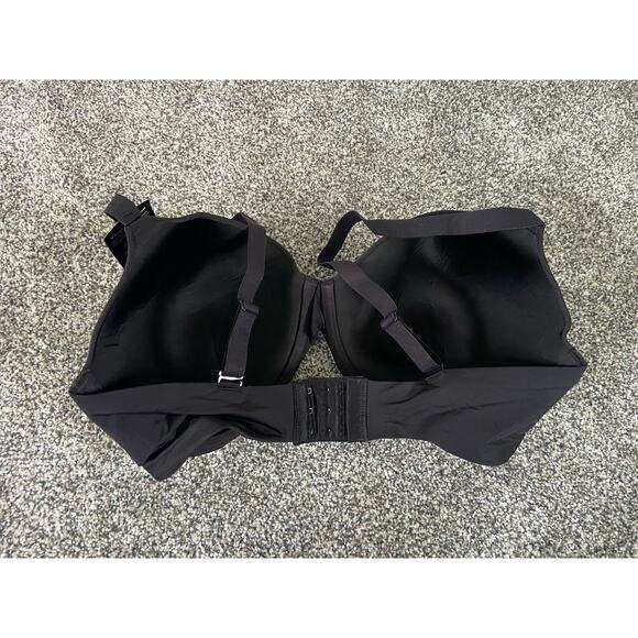 Maidenform One Fab Fit Modern Demi T-Shirt Bra Underwire 38DD NWT Black - Picture 3 of 7